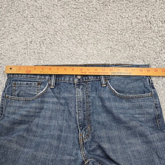 Levis 559 Jeans Men 38x30 (Fits 37x28.5) Blue Relaxed Straight Fit Denim Skater - Picture 9 of 13
